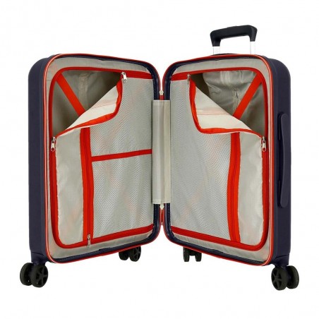 Valise cabine REEBOK "Roxbury" navy | Bagage avion sécurisé qualité robuste pas cher