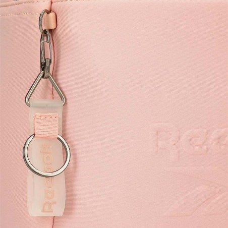 Sac à dos femme PC 13" REEBOK "Noah" rose nude | Sac ordinateur féminin style sportif pas cher