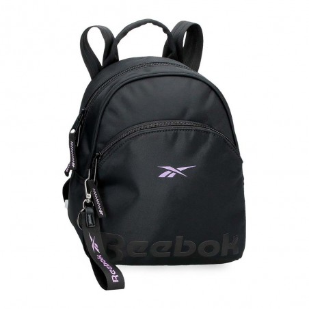 Sac à dos femme REEBOK "Linden" noir | Sac ville loisirs pratique style sportif violet mauve pas cher