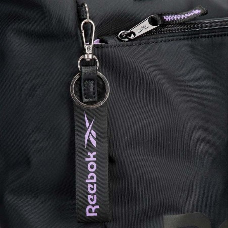 Sac à dos femme REEBOK "Linden" noir | Sac ville loisirs pratique style sportif violet mauve pas cher