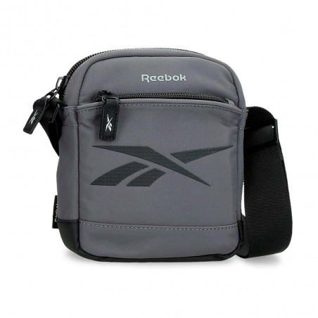 Sacoche homme REEBOK "Newport" gris | Pochette porté croisé style sportif marque pas cher