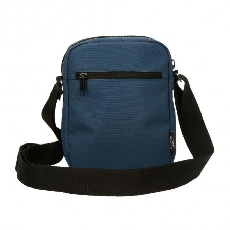 Sacoche homme REEBOK "Dexter" bleu marine | Pochette porté croisé style sportif marque pas cher