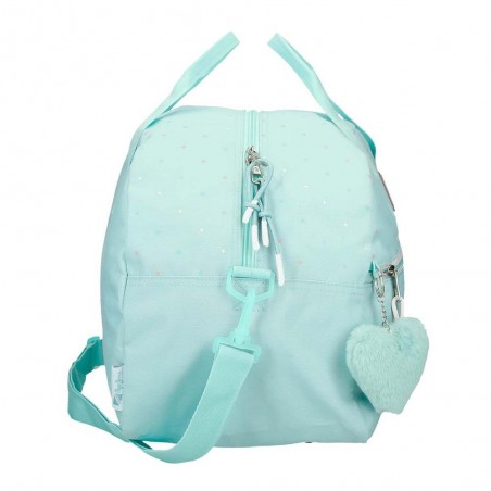 Sac de voyage PEPE JEANS "Nerea" menthe | Sac de sport ado fille original marque pas cher Sac de voyage PEPE JEANS "Nerea" menthe | Sac de sport ado fille original marque pas cher