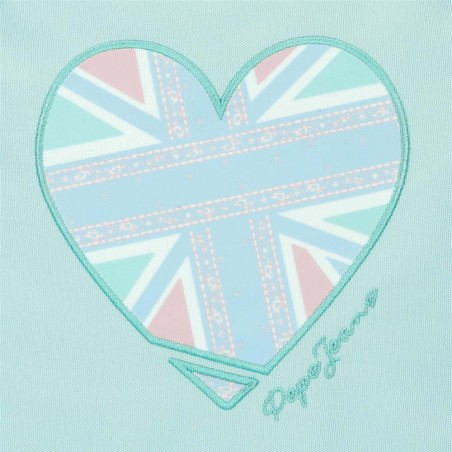 Sac de voyage PEPE JEANS "Nerea" menthe | Sac de sport ado fille original marque pas cher Sac de voyage PEPE JEANS "Nerea" menthe | Sac de sport ado fille original marque pas cher