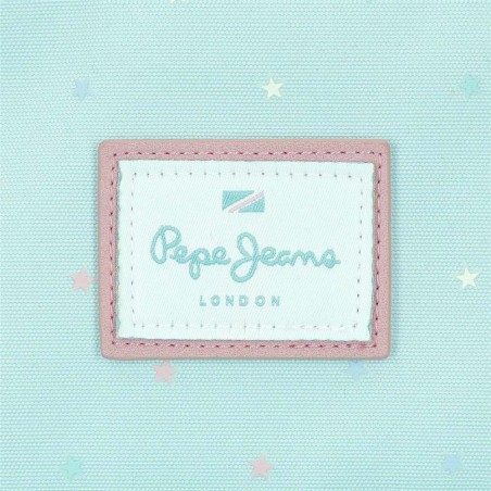 Sac de voyage PEPE JEANS "Nerea" menthe | Sac de sport ado fille original marque pas cher Sac de voyage PEPE JEANS "Nerea" menthe | Sac de sport ado fille original marque pas cher