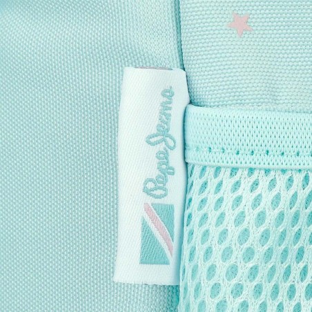 Sac de voyage PEPE JEANS "Nerea" menthe | Sac de sport ado fille original marque pas cher Sac de voyage PEPE JEANS "Nerea" menthe | Sac de sport ado fille original marque pas cher