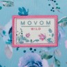 Sac de voyage MOVOM "Wild Flowers" bleu | Sac de sport enfant fille ado motif fleuri tendance pas cher Sac de voyage MOVOM "Wild Flowers" bleu | Sac de sport enfant fille ado motif fleuri tendance pas cher