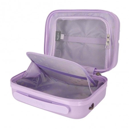 Vanity case rigide PEPE JEANS "Accent" lilas | Trousse de toilette fille femme violet mauve originale marque tendance Vanity case rigide PEPE JEANS "Accent" lilas | Trousse de toilette fille femme violet mauve originale marque tendance