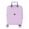 Valise cabine 55cm PEPE JEANS "Accent" lilas | Bagage avion petit format marque tendance mode femme fille Valise cabine 55cm PEPE JEANS "Accent" lilas | Bagage avion petit format marque tendance mode femme fille