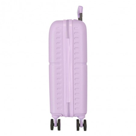 Valise cabine 55cm PEPE JEANS "Accent" lilas | Bagage avion petit format marque tendance mode femme fille Valise cabine 55cm PEPE JEANS "Accent" lilas | Bagage avion petit format marque tendance mode femme fille