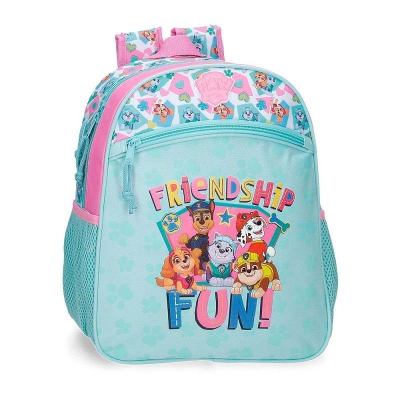 sac à dos pat patrouille ruben peluche enfant maternelle dim 19* 23 * 8cm