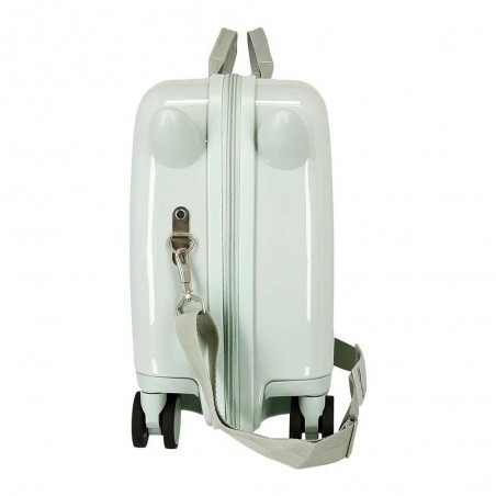 Valise trotteur LA REINE DES NEIGES "Strong Spirit" vert amande | Bagage enfant fille Disney princesse original solide Valise trotteur LA REINE DES NEIGES "Strong Spirit" vert amande | Bagage enfant fille Disney princesse original solide