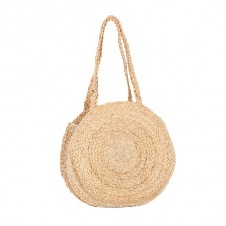 Panier rond LES TROPEZIENNES "Hossa" | Sac de plage original femme bohème chic brodé