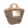 Panier porté main LES TROPEZIENNES "Iguazu" | Sac femme été original bohème chic pas cher Panier porté main LES TROPEZIENNES "Iguazu" | Sac femme été original bohème chic pas cher