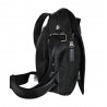 Besace homme nylon et cuir KATANA noir | Sacoche format A4 pas cher Besace homme nylon et cuir KATANA noir | Sacoche format A4 pas cher