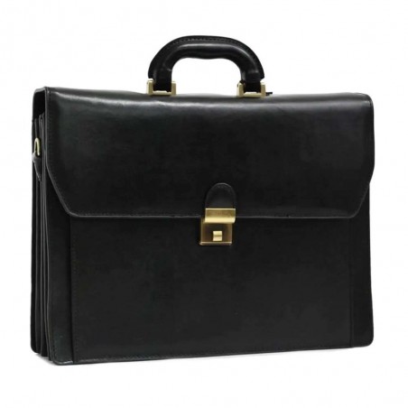 Cartable en cuir 4 soufflets KATANA noir | Serviette porte-documents grand format professionnel qualité pas cher Cartable en cuir 4 soufflets KATANA noir | Serviette porte-documents grand format professionnel qualité pas cher