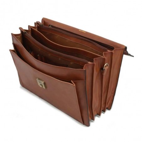 Cartable en cuir 4 soufflets KATANA noir | Serviette porte-documents grand format professionnel qualité pas cher Cartable en cuir 4 soufflets KATANA noir | Serviette porte-documents grand format professionnel qualité pas cher