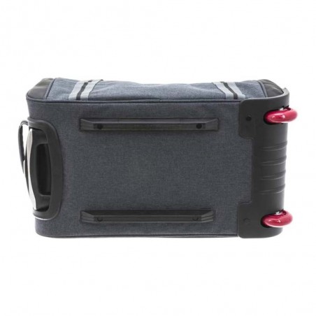 Sac de voyage à roulettes 50cm DAVIDTS "Travel in Grey" gris/rouge | Bagage trolley solide pas cher Sac de voyage à roulettes 50cm DAVIDTS "Travel in Grey" gris/rouge | Bagage trolley solide pas cher