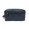 Trousse de toilette en cuir sauvage KATANA bleu marine | Nécessaire de toilette homme qualité luxe pas cher Trousse de toilette en cuir sauvage KATANA bleu marine | Nécessaire de toilette homme qualité luxe pas cher