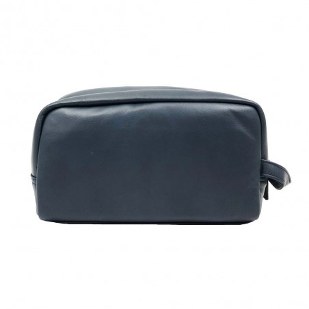 Trousse de toilette en cuir sauvage KATANA bleu marine | Nécessaire de toilette homme qualité luxe pas cher Trousse de toilette en cuir sauvage KATANA bleu marine | Nécessaire de toilette homme qualité luxe pas cher