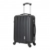 Set de 2 bagages TRAVEL'S "Bari" noir | valise cabine + valise underseat spécial vol low cost Easyjet Ryanair Set de 2 bagages TRAVEL'S "Bari" noir | valise cabine + valise underseat spécial vol low cost Easyjet Ryanair