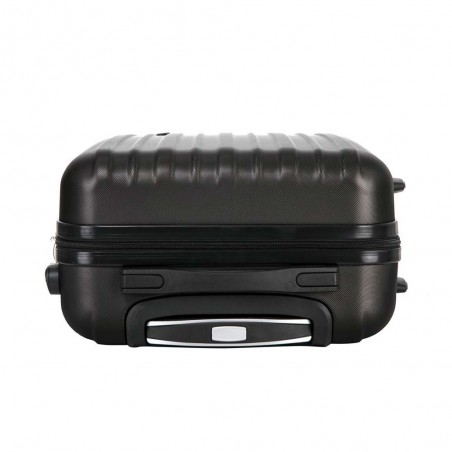 Set de 2 bagages TRAVEL'S "Bari" noir | valise cabine + valise underseat spécial vol low cost Easyjet Ryanair