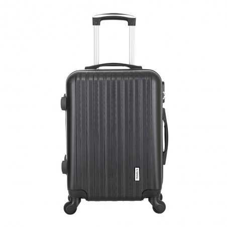 Set de 2 bagages TRAVEL'S "Bari" noir | valise cabine + valise underseat spécial vol low cost Easyjet Ryanair Set de 2 bagages TRAVEL'S "Bari" noir | valise cabine + valise underseat spécial vol low cost Easyjet Ryanair