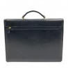 Cartable en cuir 2 soufflets KATANA noir | Porte-documents homme classique pas cher Cartable en cuir 2 soufflets KATANA noir | Porte-documents homme classique pas cher