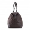 Sac de voyage KATANA nylon et cuir XL marron foncé chocolat | Bagage femme grand format élégant chic pas cher Sac de voyage KATANA nylon et cuir XL marron foncé chocolat | Bagage femme grand format élégant chic pas cher