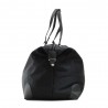 Sac week-end KATANA nylon et cuir noir | Bagage femme style classique élégant pas cher Sac week-end KATANA nylon et cuir noir | Bagage femme style classique élégant pas cher