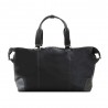 Sac week-end KATANA nylon et cuir noir | Bagage femme style classique élégant pas cher Sac week-end KATANA nylon et cuir noir | Bagage femme style classique élégant pas cher