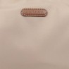 Sac week-end KATANA nylon et cuir beige | Bagage femme style classique élégant pas cher Sac week-end KATANA nylon et cuir beige | Bagage femme style classique élégant pas cher