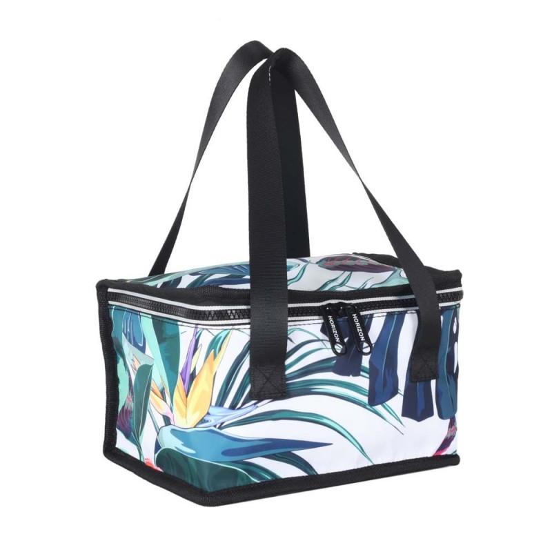 Sac lunch bag isotherme & Boite repas en verre Jungle - Label'tour