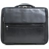 Katana | Attaché-case business en cuir 17" noir | Bagage professionnel classique élégant Katana | Attaché-case business en cuir 17" noir | Bagage professionnel classique élégant