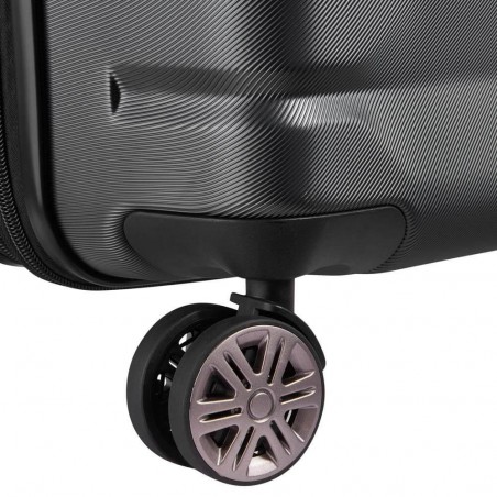 Valise cabine slim DELSEY "Air Armour" noir | Bagage avion petite taille qualité marque française Valise cabine slim DELSEY "Air Armour" noir | Bagage avion petite taille qualité marque française