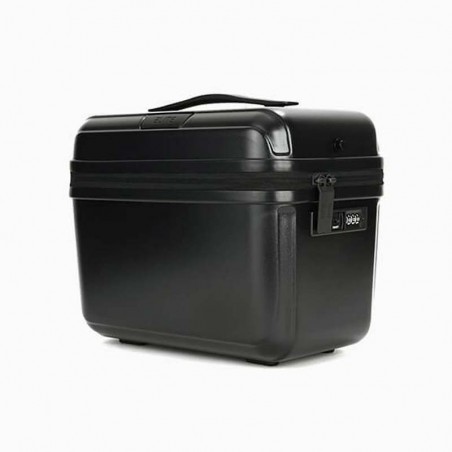 Vanity case ELITE "Top Loader" Pure Mate noir | Vanity rigide femme garanti 5 ans polycarbonate solide bandoulière