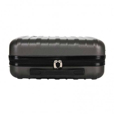 Set de 2 bagages TRAVEL'S "Bari" noir | valise cabine + valise underseat spécial vol low cost Easyjet Ryanair Set de 2 bagages TRAVEL'S "Bari" noir | valise cabine + valise underseat spécial vol low cost Easyjet Ryanair