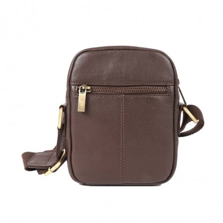 Sacoche bandoulière homme RUCKFIELD "Cup" marron foncé | Pochette porté croisé style moderne rugby pas cher Sébastien Chabal Sacoche bandoulière homme RUCKFIELD "Cup" marron foncé | Pochette porté croisé style moderne rugby pas cher Sébastien Chabal