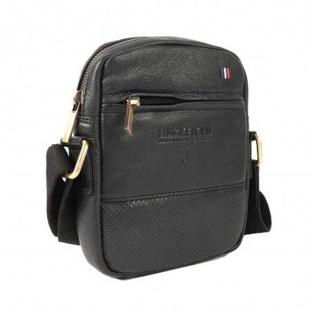 Sacoche bandoulière homme RUCKFIELD "Cup" noir | Pochette porté croisé style moderne rugby pas cher Sébastien Chabal Sacoche bandoulière homme RUCKFIELD "Cup" noir | Pochette porté croisé style moderne rugby pas cher Sébastien Chabal