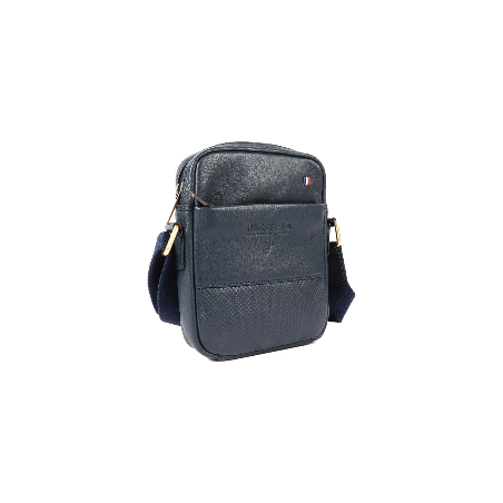 Sacoche bandoulière homme RUCKFIELD "Cup" bleu marine | Pochette cuir porté croisé style moderne rugby pas cher Sébastien Chabal Sacoche bandoulière homme RUCKFIELD "Cup" bleu marine | Pochette cuir porté croisé style moderne rugby pas cher Sébastien Chabal