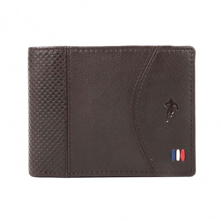 Portefeuille homme RUCKFIELD "Cup" marron foncé | Petite maroquinerie cuir rugby Sébastien Chabal pas cher Portefeuille homme RUCKFIELD "Cup" marron foncé | Petite maroquinerie cuir rugby Sébastien Chabal pas cher