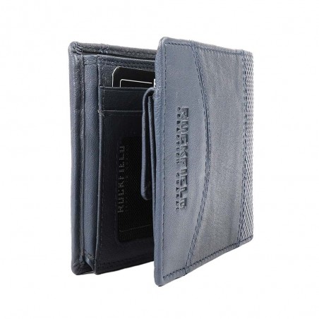 Portefeuille homme RUCKFIELD "Cup" bleu marine | Petite maroquinerie cuir rugby Sébastien Chabal pas cher Portefeuille homme RUCKFIELD "Cup" bleu marine | Petite maroquinerie cuir rugby Sébastien Chabal pas cher