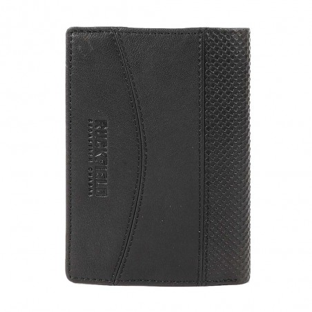Portefeuille homme RUCKFIELD "Cup" noir | Petite maroquinerie en cuir style sportif rugby Sébastien Chabal Portefeuille homme RUCKFIELD "Cup" noir | Petite maroquinerie en cuir style sportif rugby Sébastien Chabal