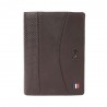 Portefeuille homme RUCKFIELD "Cup" marron | Petite maroquinerie en cuir style sportif rugby Sébastien Chabal Portefeuille homme RUCKFIELD "Cup" marron | Petite maroquinerie en cuir style sportif rugby Sébastien Chabal