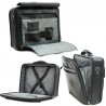 Katana | Attaché-case business en cuir 17" noir | Bagage professionnel classique élégant Katana | Attaché-case business en cuir 17" noir | Bagage professionnel classique élégant