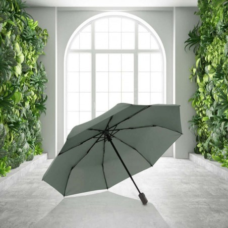 KNIRPS | Parapluie pliant "Vision Duomatic" plant | Parapluie de poche écologique recyclé recyclable
