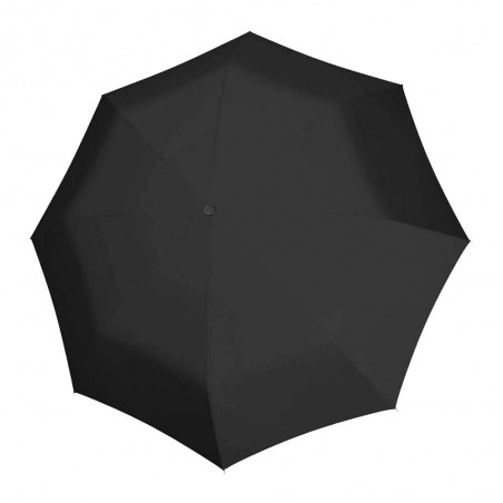Parapluie pliant "Vision Duomatic" root | Parapluie de poche écologique recyclé recyclable coloris noir