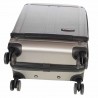Valise cabine avec compartiment PC gris argent | Bagage business petit format polycarbonate Valise cabine avec compartiment PC gris argent | Bagage business petit format polycarbonate