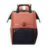 DELSEY sac à dos PC 14 pouces "Turenne" brique | Sac étanche style urbain sécurisé DELSEY sac à dos PC 14 pouces "Turenne" brique | Sac étanche style urbain sécurisé