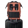 DELSEY sac à dos PC 14 pouces "Turenne" brique | Sac étanche style urbain sécurisé DELSEY sac à dos PC 14 pouces "Turenne" brique | Sac étanche style urbain sécurisé